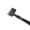 SATA Cable Splitter Converter for Computer Cooling Fan CPU Motherboard Extension Cable Wire SATA to 4Pin 3Pin Cord Adapter. 