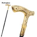 Golden Dragon Luxury Pattern Walking Stick Party Fashion Elegant Walking Stick Decorative Cospaly Cane Knob Crosier 89cm. 