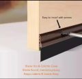 Door dust stopper bottom Door seal with aluminium Profile rubbber  (48.5). 