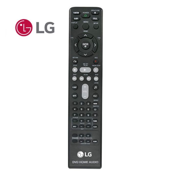 LG DVD Home Audio remote controller