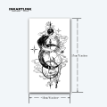 Fox Fairy temporary tattoo sticker, waterproof magic tattoo, lasts to 15 days fake tattoo, semi permanent tattoo. 