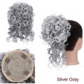 Benehair Messy Curly Hair Bun Scrunchies Extensions Synthetic Drawstring Ponytail 90g Wave Large Bun Updo Hair Pieces For Women. 