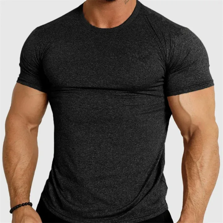 New%20Tight%20Sport%20T-Shirt%20Quick%20Drying%20Fitness%20Sportswear%20Short%20Sleeve%20Tops%20Running%20Training%20Shirt%20Summer%20Compression%20T-Shirts%20Men%20-%20Image%203