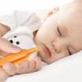 Baby Nasal Tweezer Baby Nose Cleaning Tweezer Round Head Baby Nose Booger Picker Ear Cleaner Clip Tool Ear Wax Remover. 