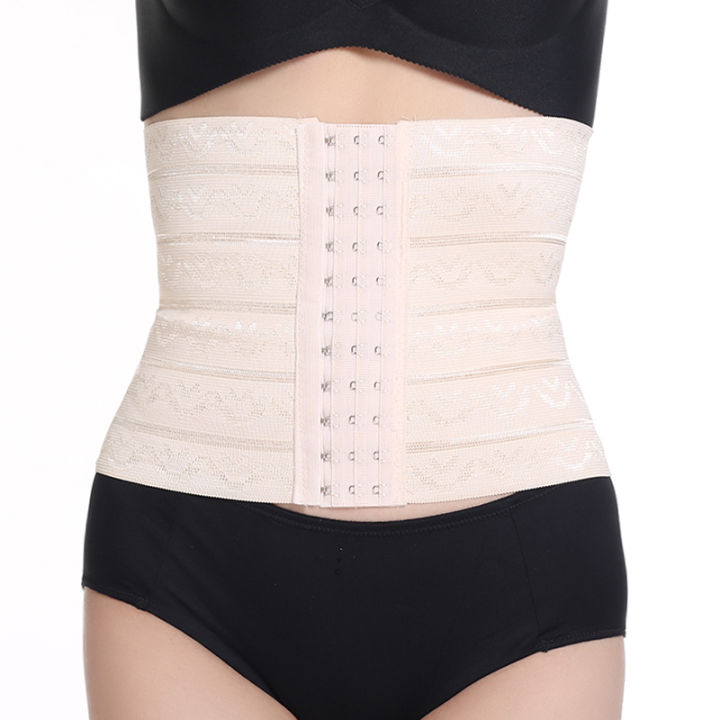 Womens%20Waist%20Trainer%20Cincher%20Body%20Shaper%20Underwear%20Lingerie%20Tummy%20Slim%20Belt%20Postpartum%20Control%20Underbust%20Steel%20Boned%20Corset%20-%20Image%203