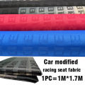 JDM racing car seat fabric universal car seat cover auto fabric decoration cloth interior accessories 1m*1.7m.