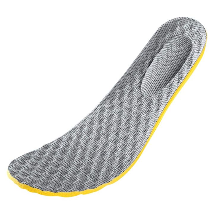 Sports Insole Summer Mens and Womens Soft Sole Breathable Shock Absorbing Thickened and Comfortable Sockliner