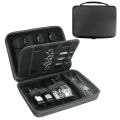 Barber Clipper Case – Hard EVA Travel Organizer Bag for Clippers, Trimmers, Scissors and Barber Supplies, Portable Storage Bag. 