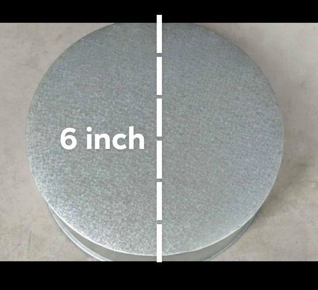 500g Round Cake Tray , 6 inch × 2.5 inch