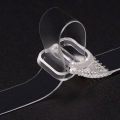 Invisible Clear Bra Straps Transparent High elasticity Detachable Adjustable Shoulder Strap. 