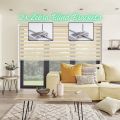 Zebra Blind Brackets / Clamps for Zebra Blind Top Rail / Day and Night Blinds, Used for Wall / Ceiling Mounting, Screws & Wall Plugs Included - 2 Pieces. 