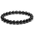 Black Beads Bracelet | Black Beads Strectchable Bracelet For Boys & Girls | Black Bracelet | Trending Bracelets | Black Colour Bracelet For Boys | Fashinable Black Bracelet |. 
