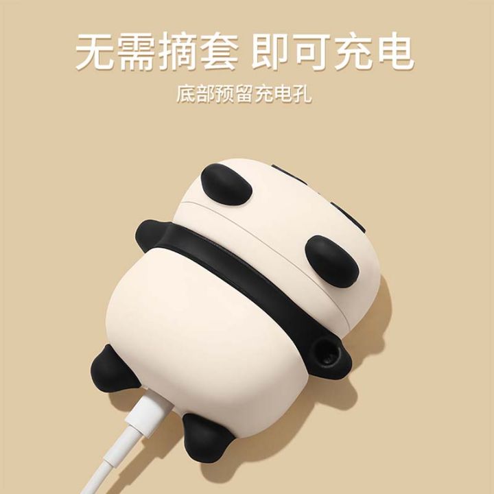 Cute%20Lying%20Panda%20Headphone%20Case%20For%20AirPods%204%20(2024)%20Airpod%20Pro%201%202%203%20Bluetooth%20Earbuds%20Charging%20Box%20Protective%20Earphone%20Cover%20-%20Image%204