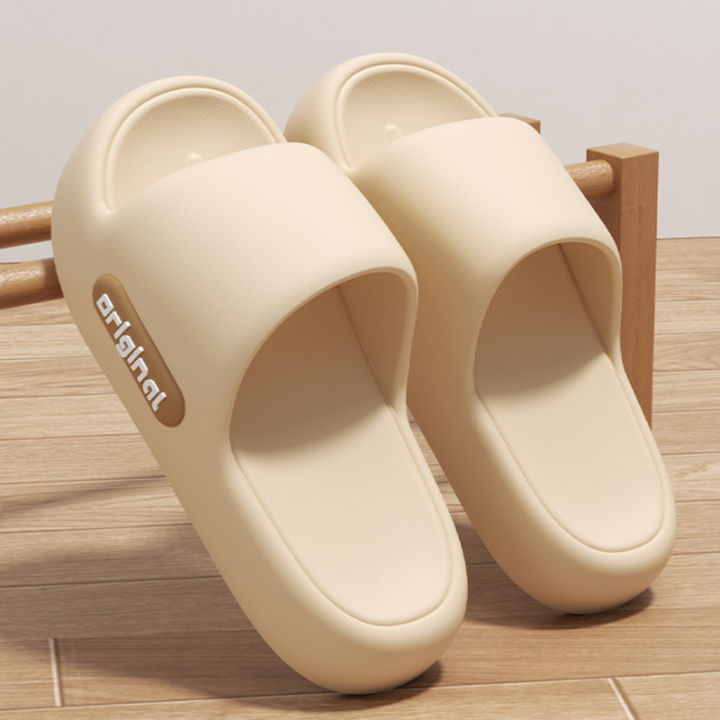2026%20Summer%20Platform%20Cloud%20Slippers%20Women%20Comfy%20Solid%20Color%20Soft%20Sole%20EVA%20Pillow%20Slides%20Woman%20Couple%20Non%20Slip%20Beach%20Flip%20Flops%20-%20Image%202