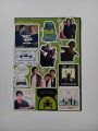 The perks of being a wallflower UNCUT sticker sheet- A6 size. 