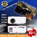 3D Led Projector | Home Theater | VGA , HDMI , USB | Ultra Quality Projector. 