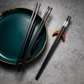 5 Pairs Japanese Chopsticks Sushi Sticks Korean Chopsticks Reusable Alloy Chop Sticks Kitchen Tableware Tool Accessories. 