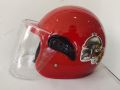 Baby helmet red. 