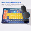Gaming Large Mousepad Periodic Table of Chemical Elem Mouse Pad Xxl Anti-slip Mousemat PC Extended Mat Gaming Keyboard Desk Pad. 