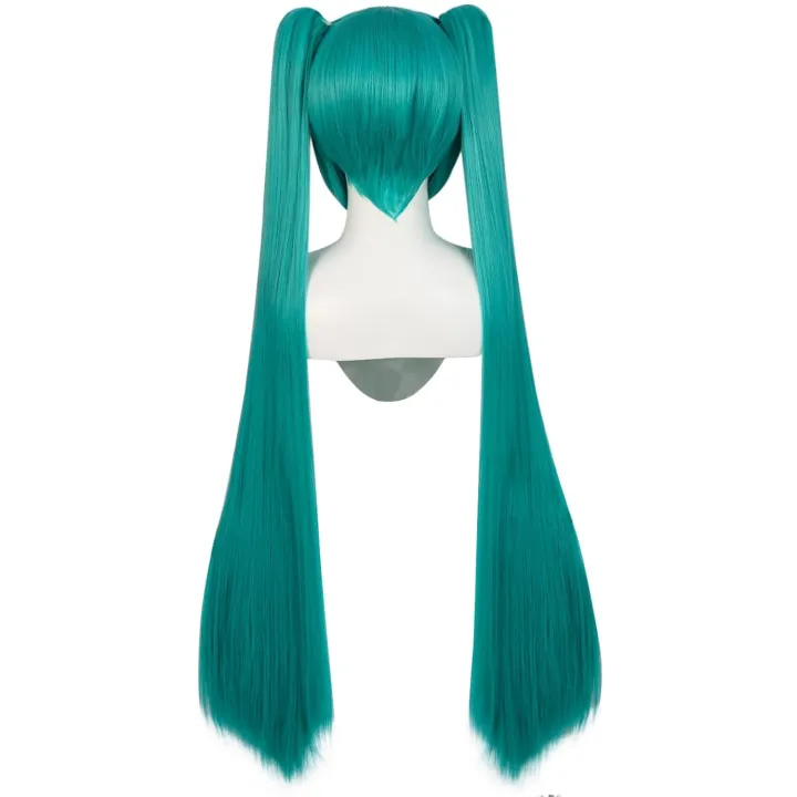 Long%20Double%20Clip%20Ponytails%20Hatsune%20Miku%20Cosplay%20Synthetic%20Wig%20Costume%20for%20Women%20Girls%20(Green)%20-%20Image%203