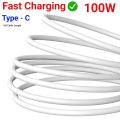 100W Fast Charging USB Type-C Data Cable | Durable PVC | Quick Charge & Data Transfer Cable. 
