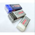 Faber Castell dust-free eraser Blue (erasable), black and White Pencil Eraser 2 b clean pencil eraser (1 pc). 