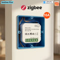 Smart Life ZigBee Socket Switch Relay Module KWh Meter Power Monitor Timer 16A Overload Protect Support  Home Alexa. 