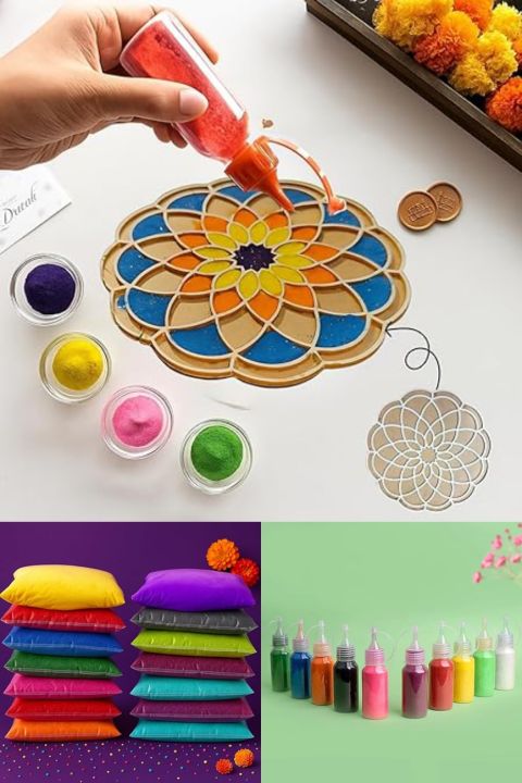 Rangoli Combo Set for Diwali Decorations