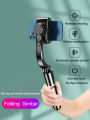 Handheld Gimbal Smartphone Bluetooth Handheld Stabilizer with Tripod Selfie Stick Folding Gimbal for Smartphone Xiaomi iPhone. 