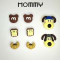 (1 set) hommy Jibbitz cartoon character Big Head shoes fashion silicone buckle many kinds to choose JB. 