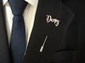 Name Coat Pin for Boys and Groom | Name Initials Coat Pin | Customize Lapel Pin for Groom, Customize Lapel Pin, name brooch pins for mens. 