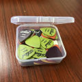 50 Pieces Guitar Picks 0.58/0.71/0.81/0.96/1.2/1.5mm Plectrum ABS Premium for Acoustic Electric Guitar Bass Ukulele Plectrums.