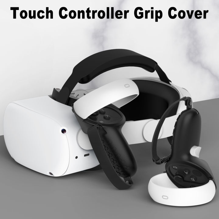 HUNDAI%20New%20VR%20Accessories%20Protective%20Cover%20For%20Oculus%20Quest%202%20VR%20Touch%20Controller%20Silicone%20Cover%20Skin%20Handle%20Grip%20With%20Knuckle%20-%20Image%207