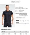 Sports Tshirt Mens Summer Thin Sweat Absorbing Half Sleeve Fast Drying Shirt Ice Silk Tshirt Short Sleeve Top Running FitnessShi. 