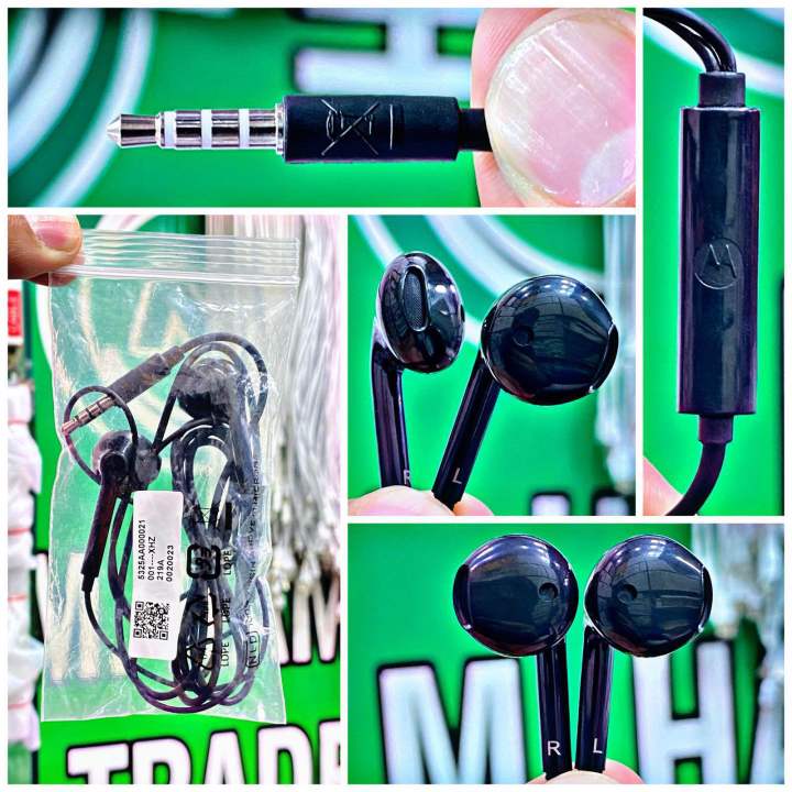Motorola Original Metal Handsfree with Mic - Motorola 100% Original Handfree, Super Bass, High Quality Sound, High Quality Calling, High Quality wire, Metal, 100% Original Stock