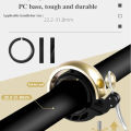 Concealed Bicycle Bell 80dB Loud and Clear Waterproof and rustproof Suitable for Mountain Road City Bikes. 
