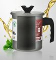 KITCHEN OIL FILTER POT STRAINER. 