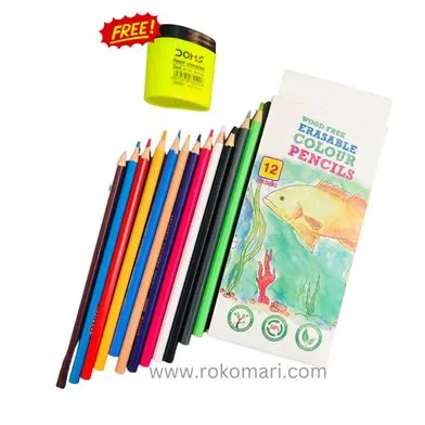 Wood%20Free%20Erasable%20Colour%20Pencil%2012Pcs%20-%20Image%202