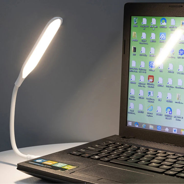 Led Backlight Notebook Portable Eye Care LED Book Light Students Study Reading Lamp Laptop ...