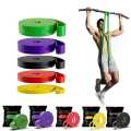 Heavy Duty Resistance Bands Latex Elastic Training Pull Up Assist Bands For Pilates Exercise Fitness Random Colors Durable Material For Home Gym Workout Strength Training And Stretching Exercises. 