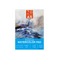 Watercolor Paper A3/A4/A5 300gsm - Professional Artists Water Colour Pad with 20 Sheets - Art Paper for Mixed Media Drawing.