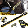 Car Labor-saving Jack Ratchet Wrench Scissor Jack Garage Tire Wheel Lug Wrench Handle Labor-saving Wrench Car Repair Tool. 