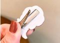 5 pcs/ set Random Disney princess hair pins Cute acrylic clip Hair accessories girls. 