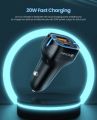 Ronin R-345 Car Charger - QC & PD Efficient Capacity - Quick Charger - 20Watt Fast Car Charger - Dual Ports - Compatible With All Devices - Multi-circuit protection and overcharge protection. 