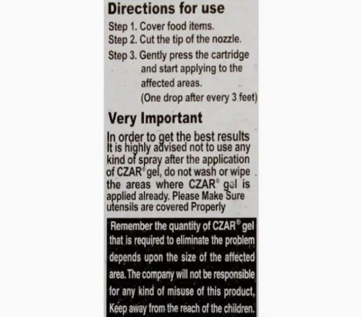 CZAR%20Cockroach%20Killer%20Gel%20-%20Good%20for%20Insect%20Killing%20-%20Pack%20of%20%201%20-%20Image%202