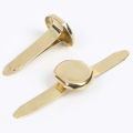 100/200/500Pcs Metal Brads Pin Fasteners Gold Mini Split Pins for Paper Crafts Art Decorative Scrapbooking School Projects. 