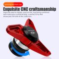 Universal CNC Aluminum Spinning Dart Fork Cup Motorcycle Front Wheel Axle Slider Anti-fall Crash Protector Motorbike Accessories. 