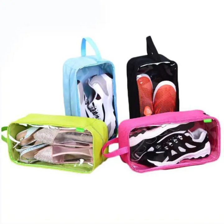 Shoe%20pouch%20Transparent%20TRAVEL%20SHOE%20BAG%20Shoe%20Storage%20Pouch%20/%20Shoe%20Bag%20/%20Travel%20Shoe%20Bag%20/%20Portable%20Foldable%20Waterproof%20Travel%20Shoe%20Bag%20-%20Image%202