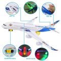 45cm airbus A380 aircraft moving 360° eletric Aeroplane Toys Kids Boy Fancy Electric Airplane Toy With Flashing Light And Sound. 
