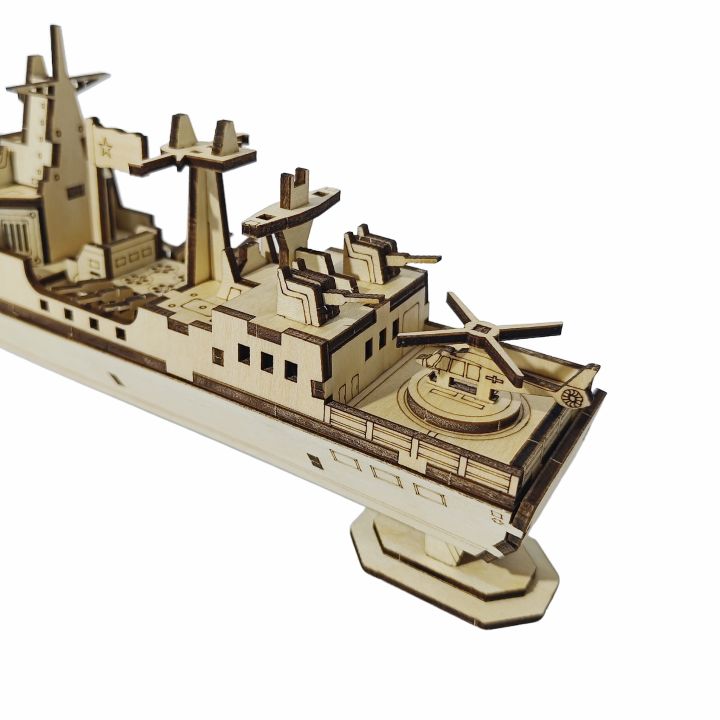 3D%20Puzzle%20DIY%20Wooden%20Toy%20Warship%20Assembly%20Model%20%20Birthday,%20Halloween,%20%20%20-%20Image%202